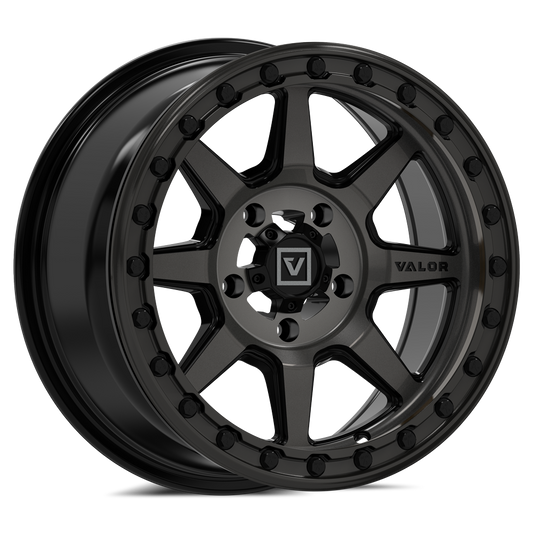 Photo of V13 Beadlock UTV Wheel Dark Tint by Valor Offroad - Premium UTV Wheel for UTVs / Side by Sides