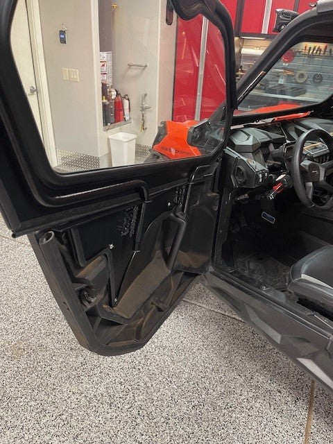 Photo of CANAM COMMANDER 2021+ 4-SEAT Cab Enclosure "THE VAULT" Upper Side Doors & Panels (Patent Pending) by Dirt Warrior Accessories - Premium VAULT for UTVs / Side by Sides
