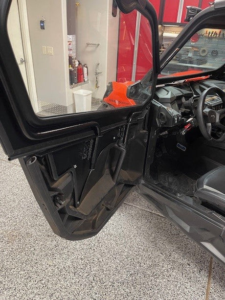 Photo of CANAM COMMANDER 2021+ 4-SEAT Cab Enclosure "THE VAULT" Upper Side Doors & Panels (Patent Pending) by Dirt Warrior Accessories - Premium VAULT for UTVs / Side by Sides