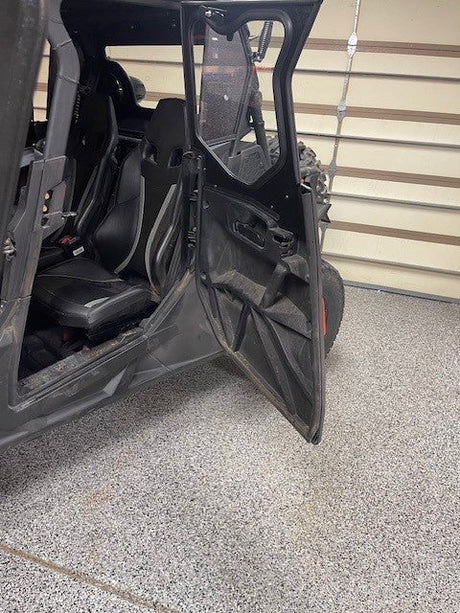Photo of CANAM COMMANDER 2021+ 4-SEAT Cab Enclosure "THE VAULT" Upper Side Doors & Panels (Patent Pending) by Dirt Warrior Accessories - Premium VAULT for UTVs / Side by Sides