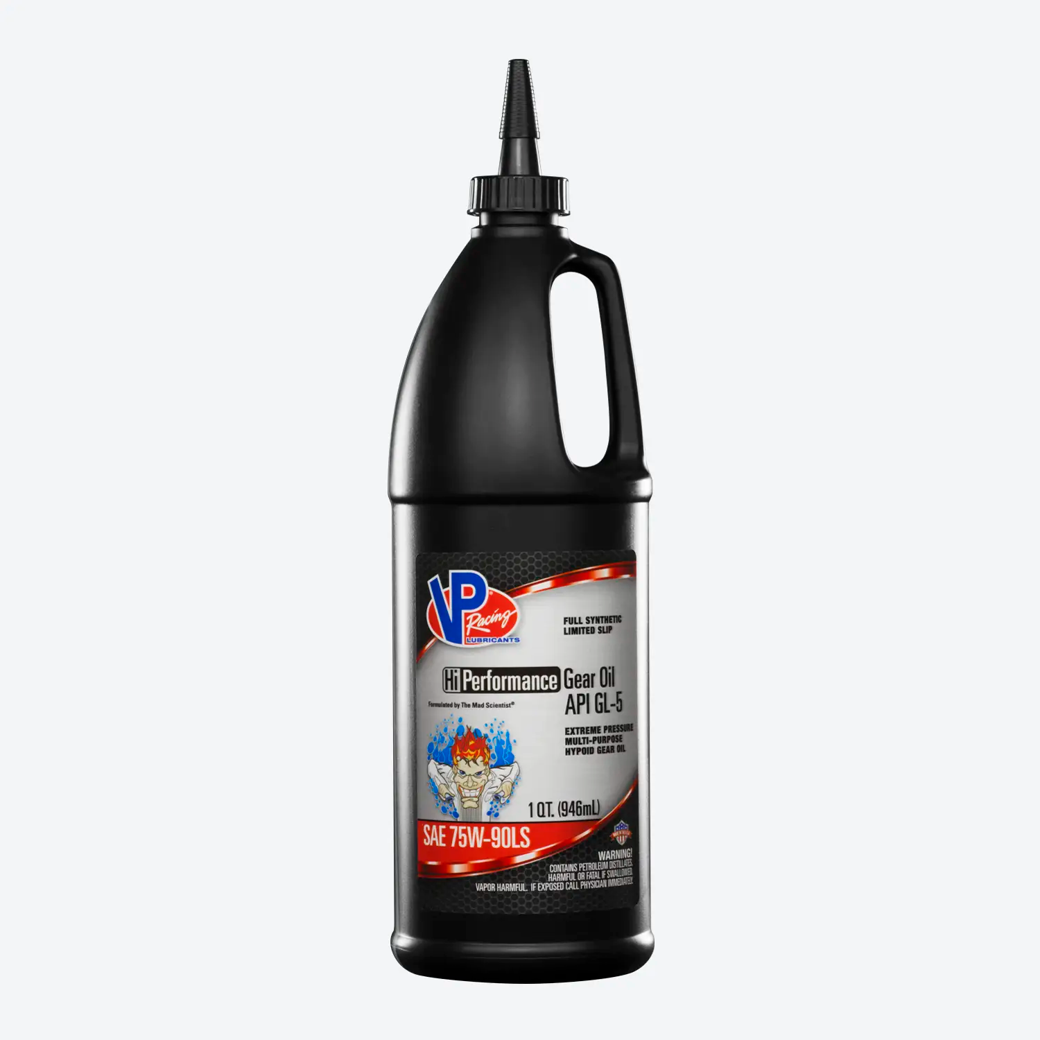 Hi-Performance 75W90 Gear Oil - Limited Slip, Full-Synthetic GL5