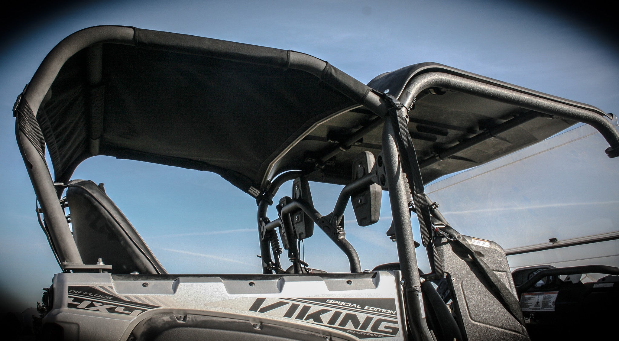 Photo of Yamaha Viking Rear Soft Top (2014-2024) by UTV Mountain Accessories - Premium Viking for UTVs / Side by Sides