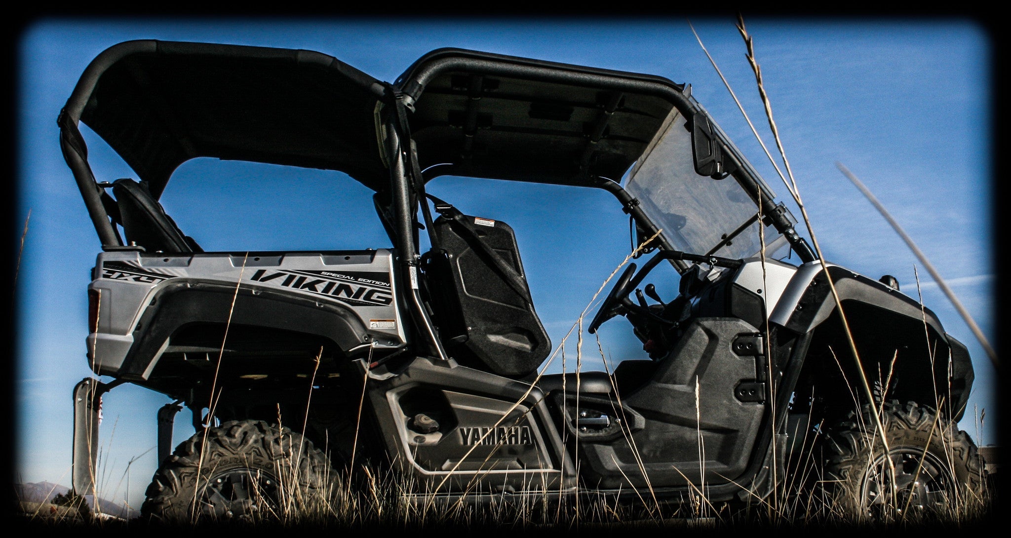 Photo of Yamaha Viking Rear Soft Top (2014-2024) by UTV Mountain Accessories - Premium Viking for UTVs / Side by Sides
