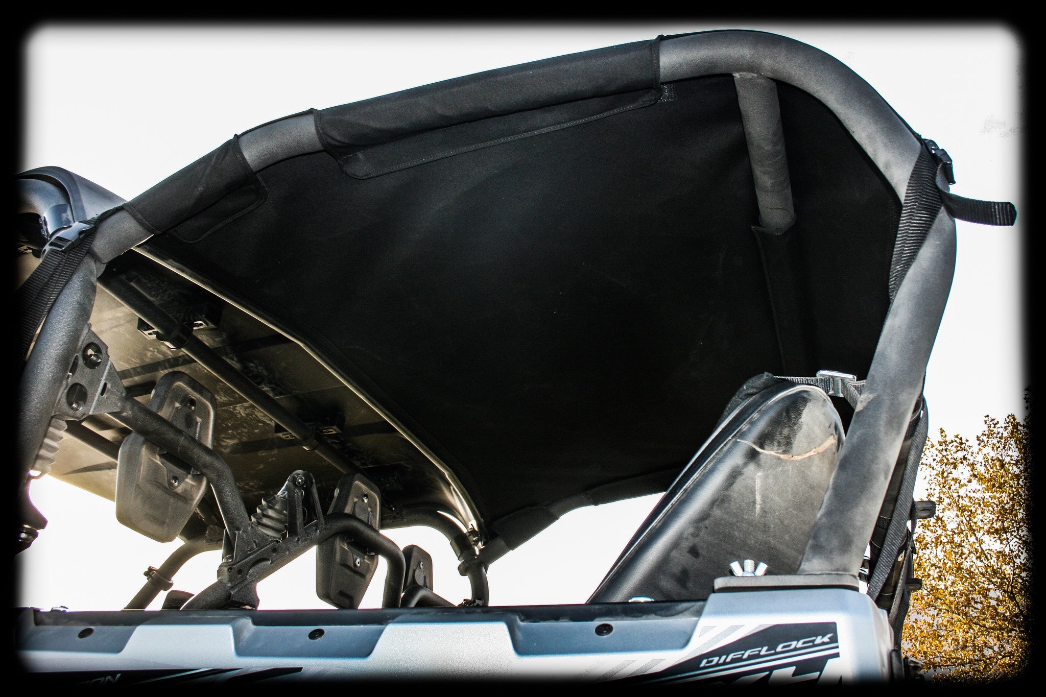 Photo of Yamaha Viking Rear Soft Top (2014-2024) by UTV Mountain Accessories - Premium Viking for UTVs / Side by Sides