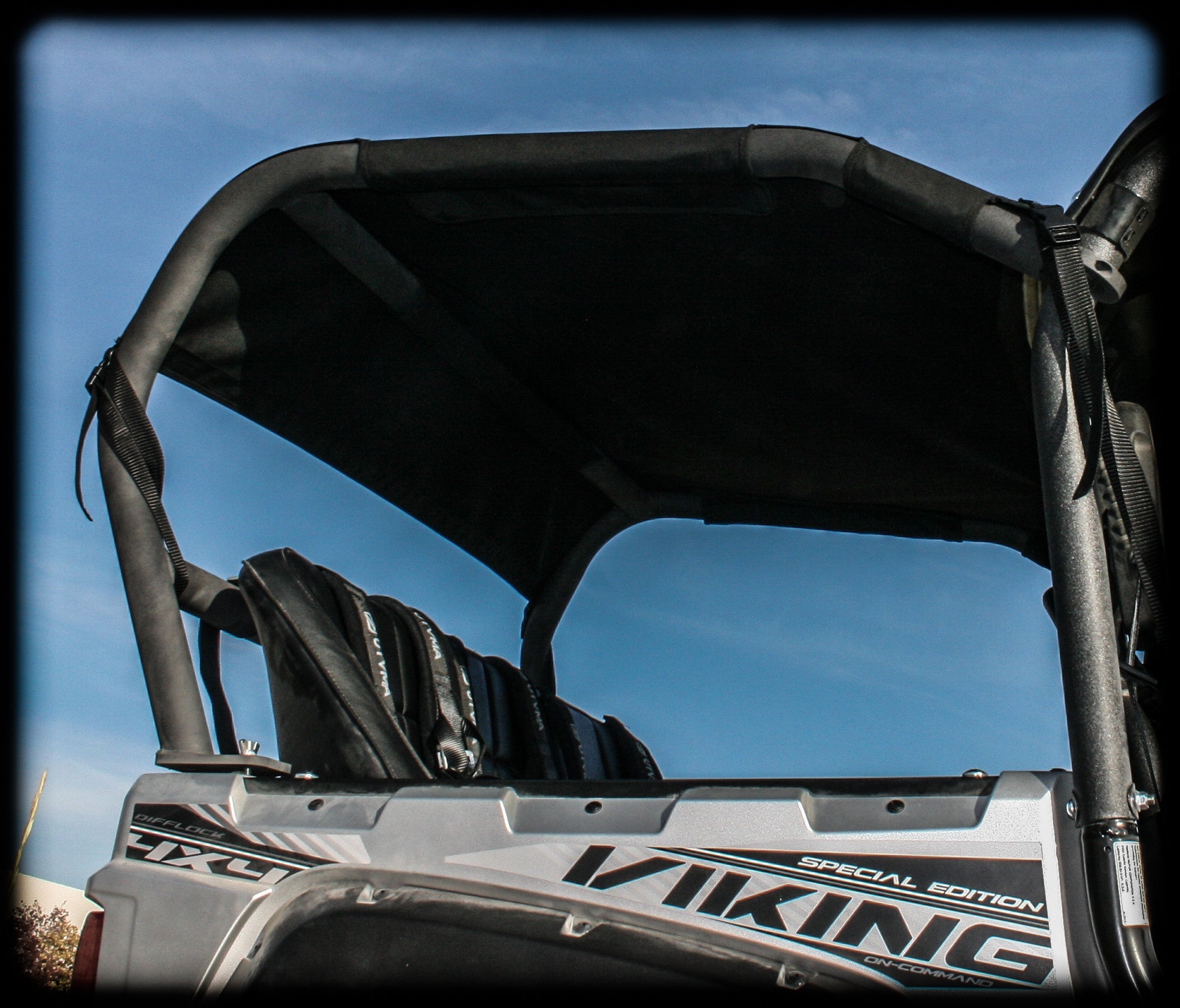 Photo of Yamaha Viking Rear Soft Top (2014-2024) by UTV Mountain Accessories - Premium Viking for UTVs / Side by Sides