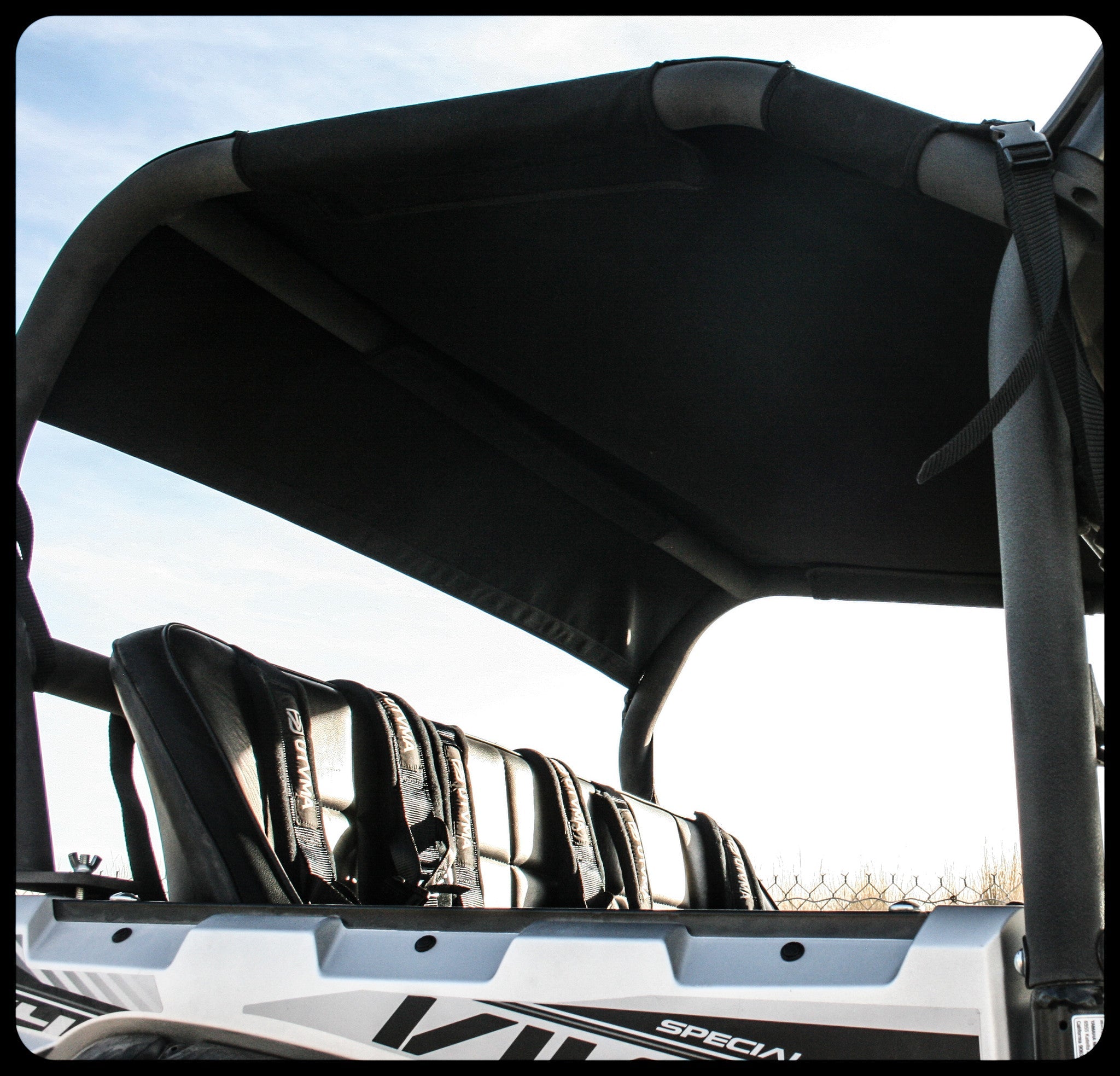 Photo of Yamaha Viking Rear Soft Top (2014-2024) by UTV Mountain Accessories - Premium Viking for UTVs / Side by Sides