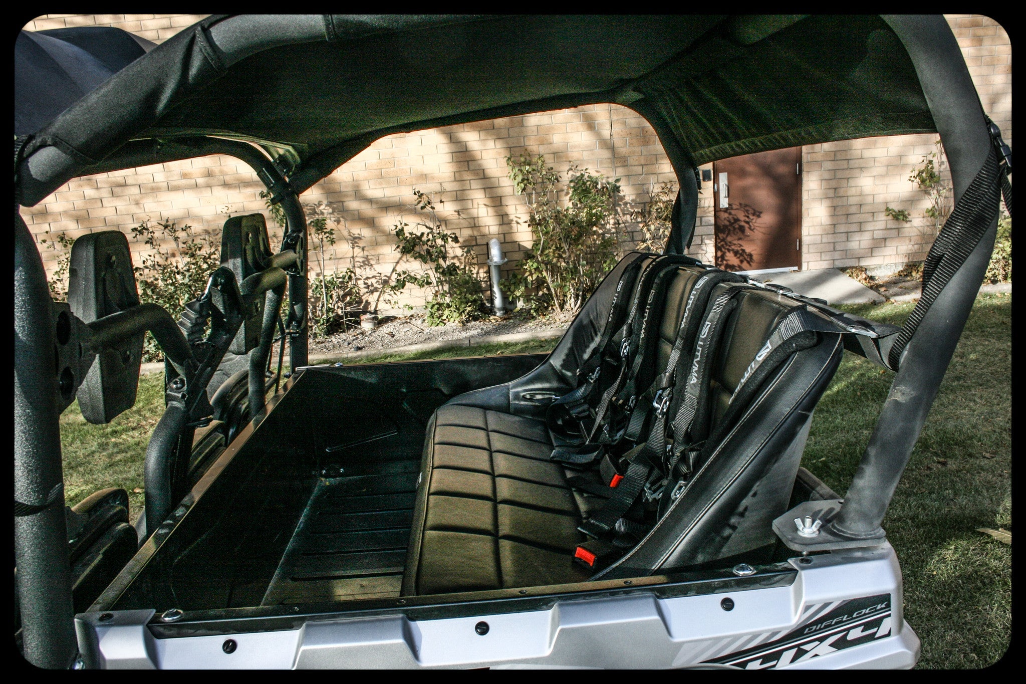 Photo of Yamaha Viking Rear Soft Top (2014-2024) by UTV Mountain Accessories - Premium Viking for UTVs / Side by Sides