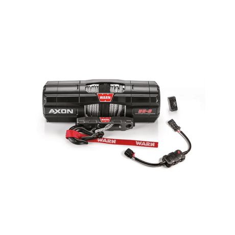 Photo of Warn Axon 5500 LBS Winch by AJK Offroad - Premium for UTVs / Side by Sides