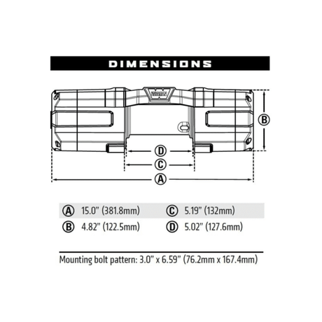 Warn Axon 5500 LBS Winch