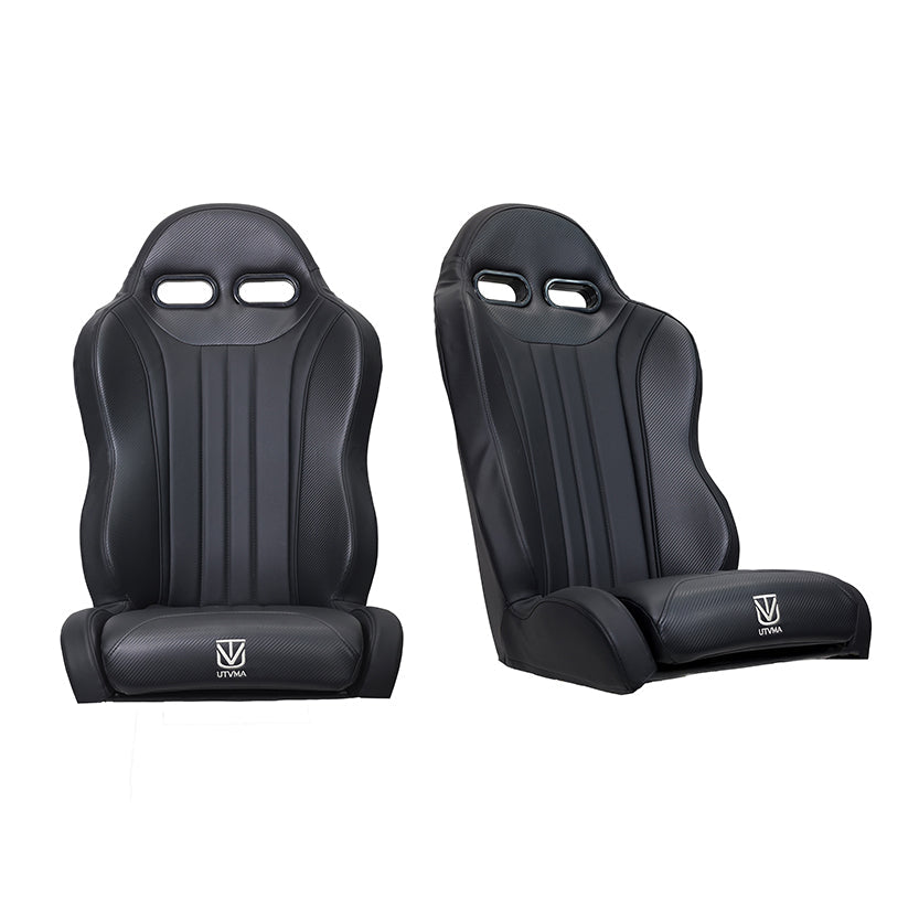 Photo of RZR PRO (Turbo R, Pro R, Pro) 2 and 4 Seater Suspension "Weekender" Series Pair of Front Bucket Seats W/ Quick Mount Bracket (2020-2025) by UTV Mountain Accessories - Premium for UTVs / Side by Sides