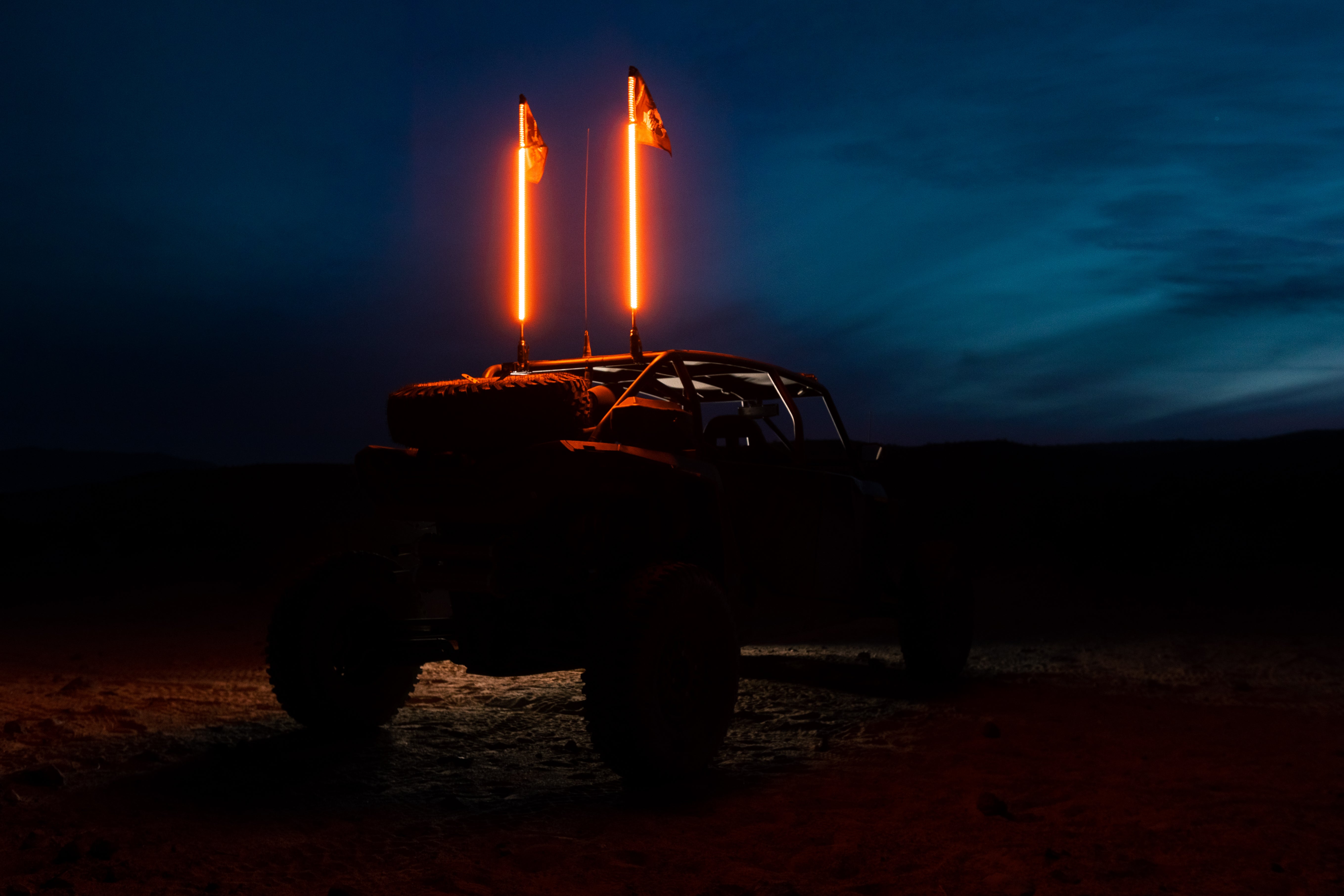 Photo of 5150 Hyper Color Whips by 5150 Whips Inc. - Premium LED Light Whips & Rock Lights for UTVs / Side by Sides