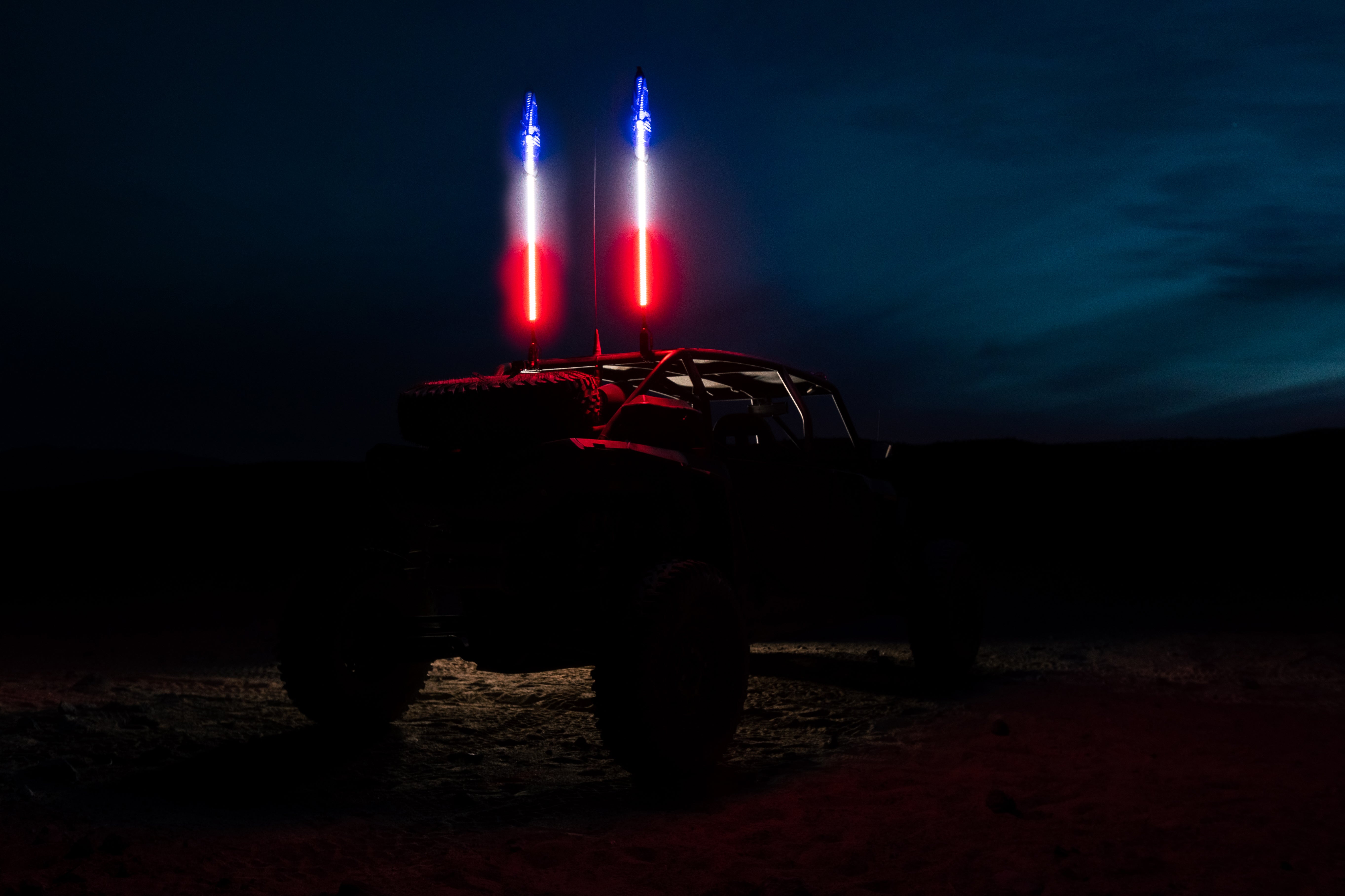 Photo of 5150 Hyper Color Whips by 5150 Whips Inc. - Premium LED Light Whips & Rock Lights for UTVs / Side by Sides