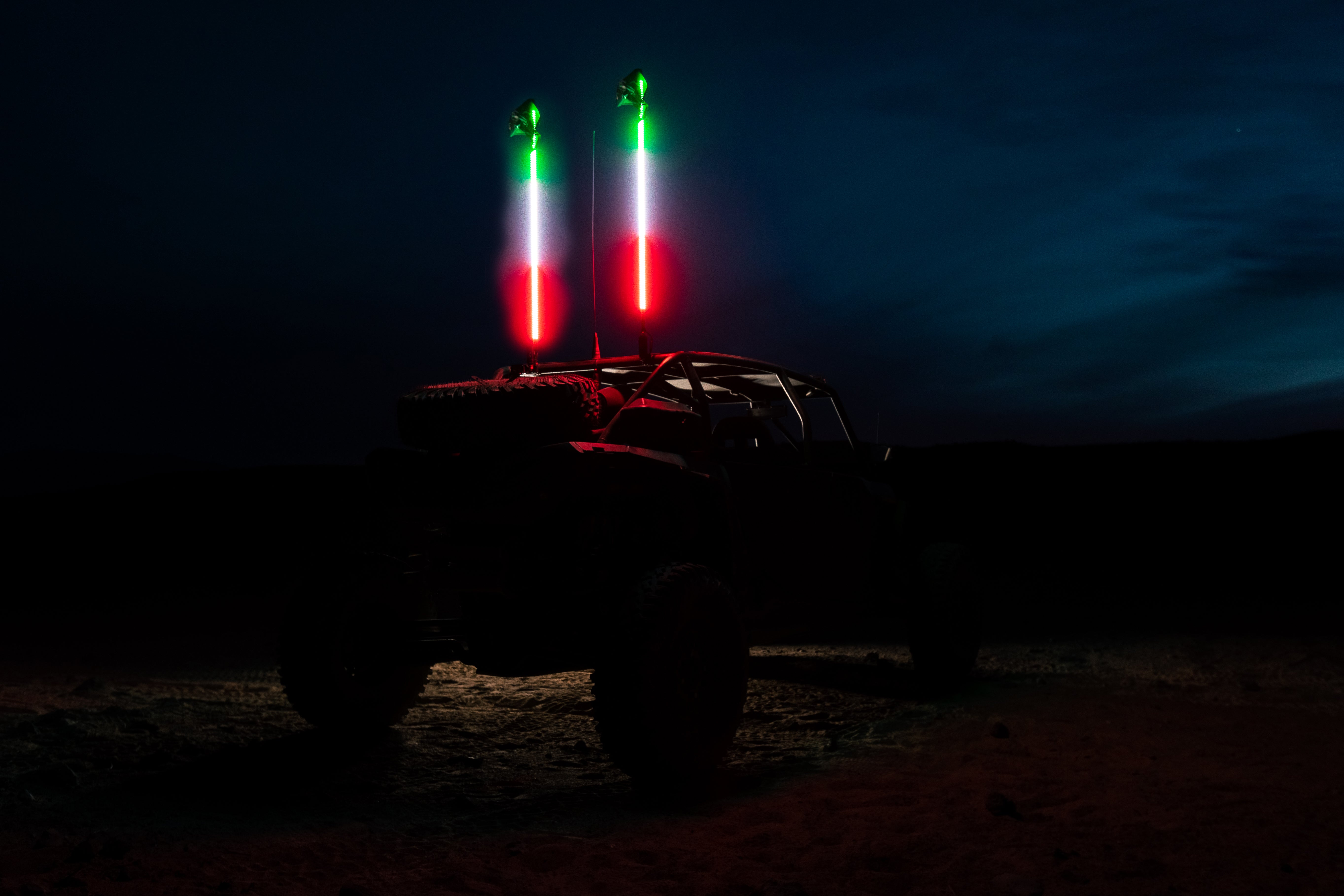 Photo of 5150 Hyper Color Whips by 5150 Whips Inc. - Premium LED Light Whips & Rock Lights for UTVs / Side by Sides