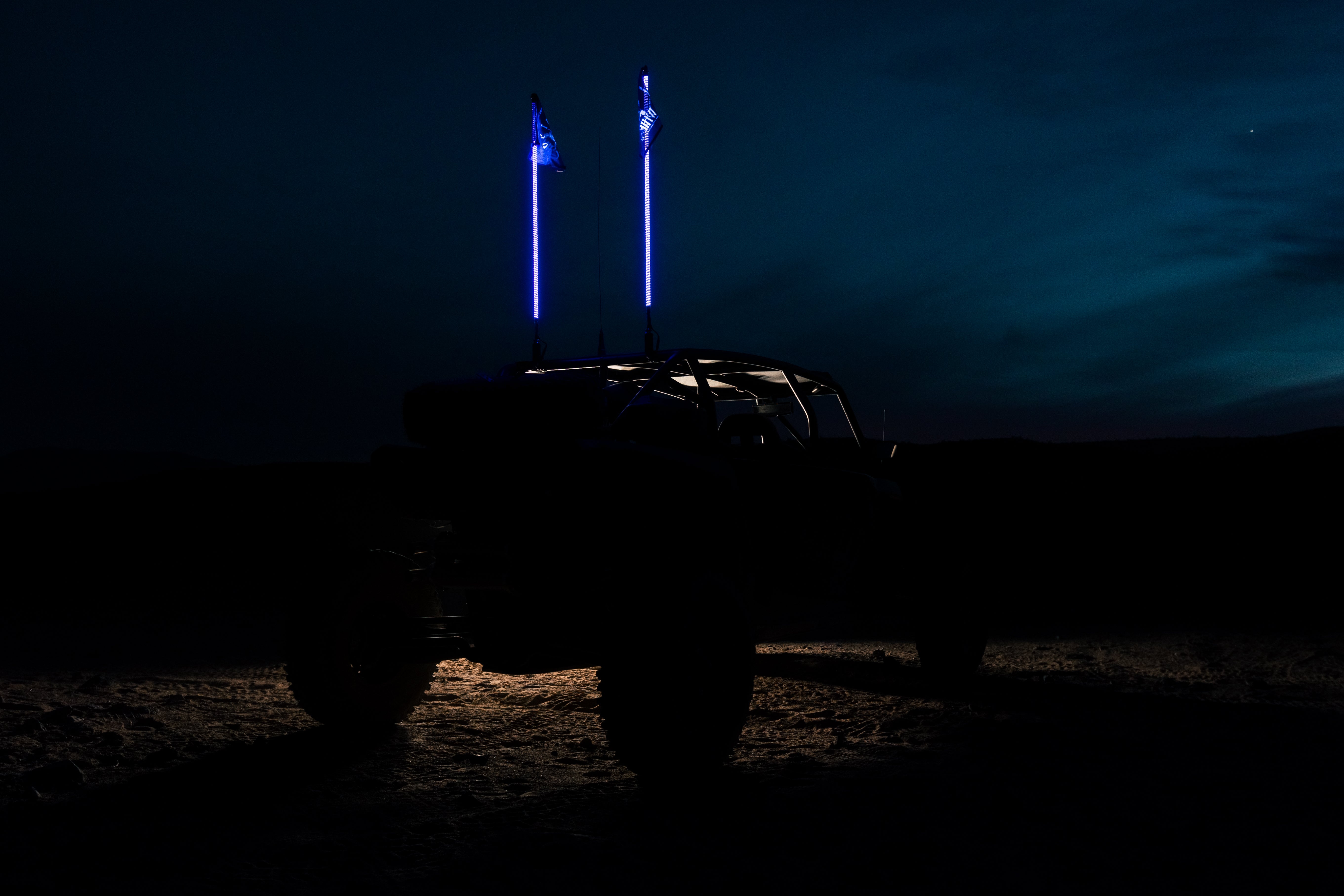 Photo of 5150 Hyper Color Whips by 5150 Whips Inc. - Premium LED Light Whips & Rock Lights for UTVs / Side by Sides