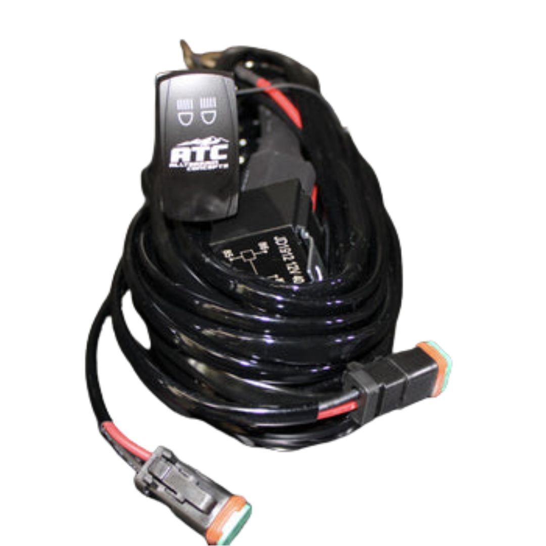 Photo of Dual Spotlight 3 Way Wiring Harness by All Terrain Concepts - Premium Electrical for UTVs / Side by Sides