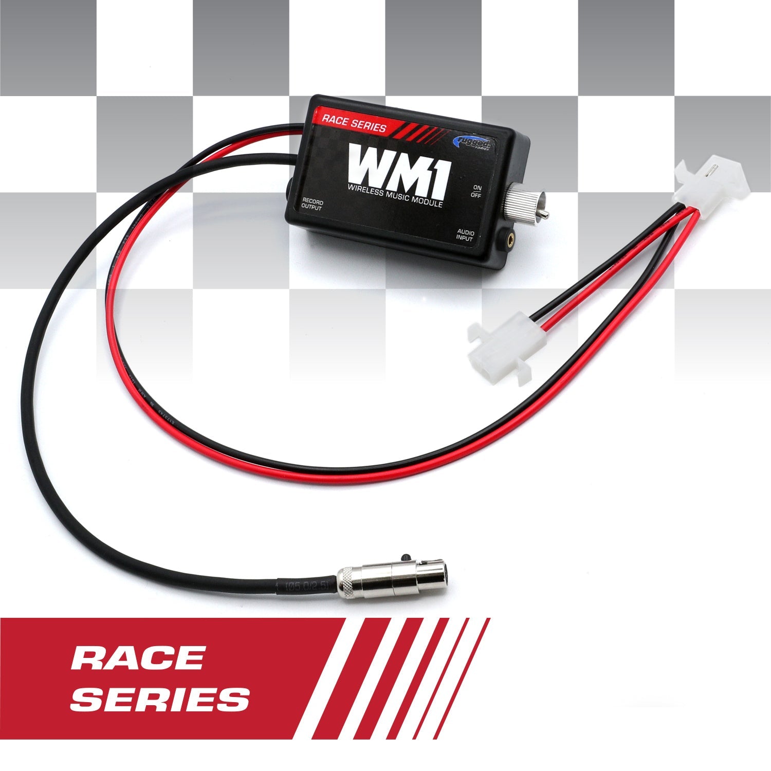 Photo of Bluetooth WM1 Wireless Music Interface for Intercoms With 6-Pin AUX Ports by Rugged Radios - Premium for UTVs / Side by Sides