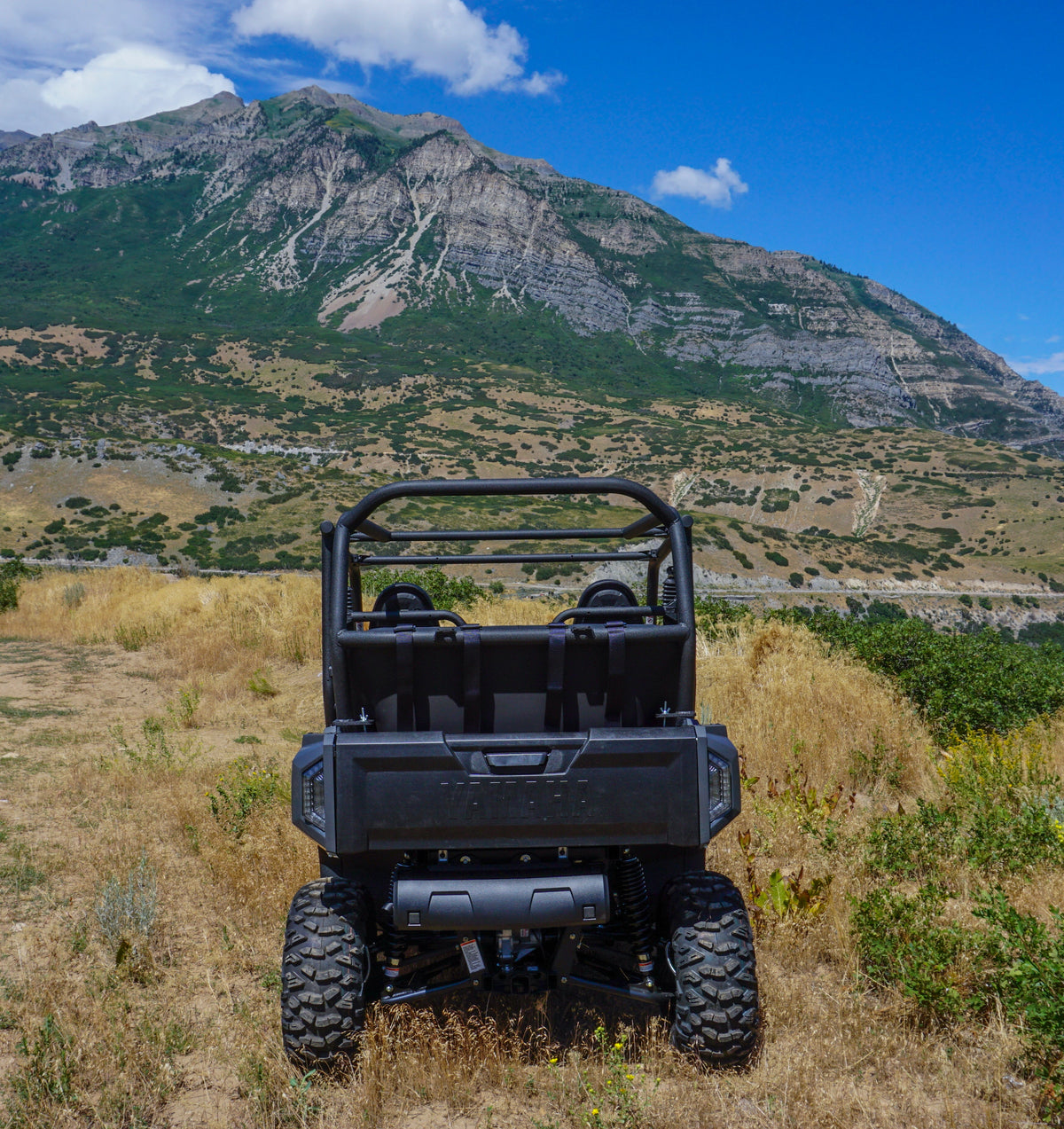 Photo of Yamaha Wolverine X2 Backseat and Roll Cage Kit (2022-2025) by UTV Mountain Accessories - Premium Roll Cages for UTVs / Side by Sides