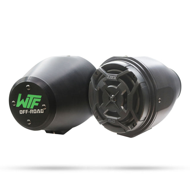 Photo of WTF Off-Road Waterproof Bluetooth Speaker Pods - 6.5 inch Speakers by Knight ATV - Premium Power Sports for UTVs / Side by Sides