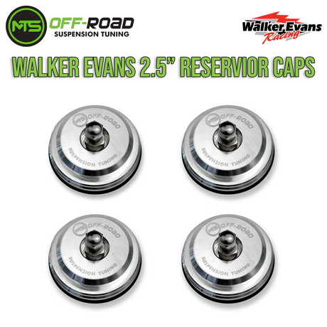 Photo of MTS Off-Road Schrader Valve Reservoir Caps (FOR WALKER EVANS SHOCKS) by MTS Off-Road - Premium Reservoir Caps for UTVs / Side by Sides