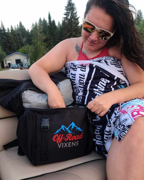 Photo of Rocky Mountain Backpack Cooler by OFF-ROAD VIXENS CLOTHING CO. - Premium Accessories for UTVs / Side by Sides