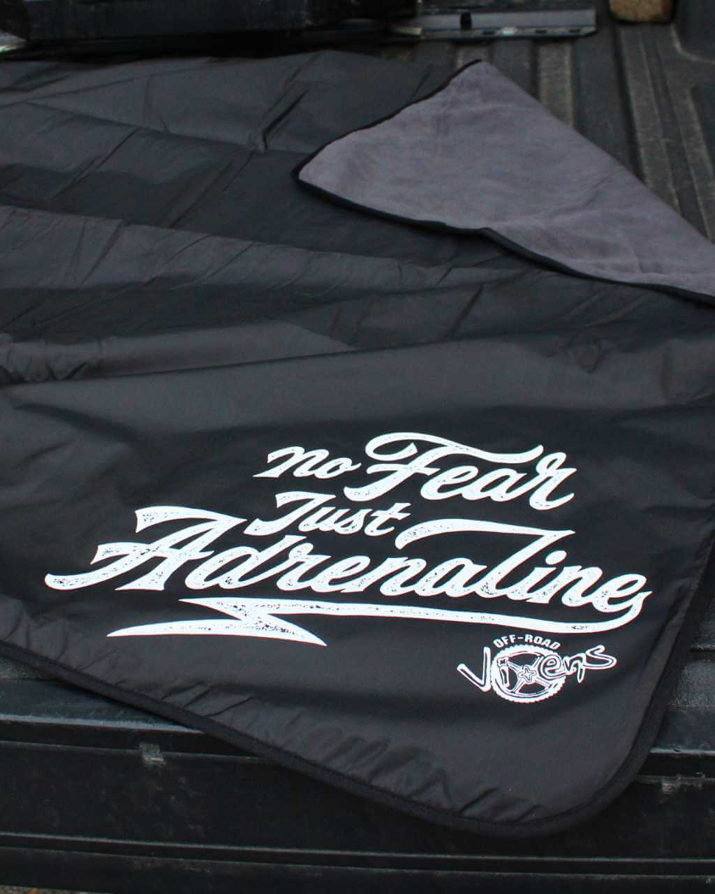 Photo of Adrenaline Travel Blanket by OFF-ROAD VIXENS CLOTHING CO. - Premium Accessories for UTVs / Side by Sides