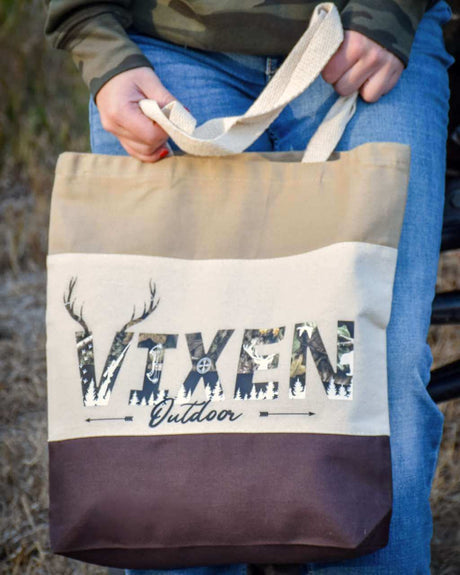 Photo of Vixen Huntress Tote Bag by OFF-ROAD VIXENS CLOTHING CO. - Premium Accessories for UTVs / Side by Sides