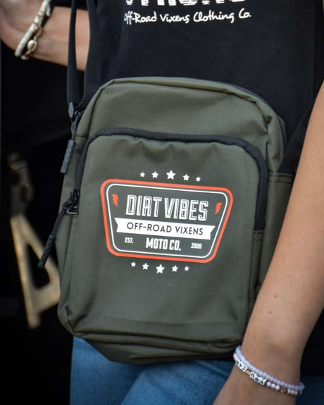 Photo of Dirt Vibes Crossbody Bag by OFF-ROAD VIXENS CLOTHING CO. - Premium Accessories for UTVs / Side by Sides