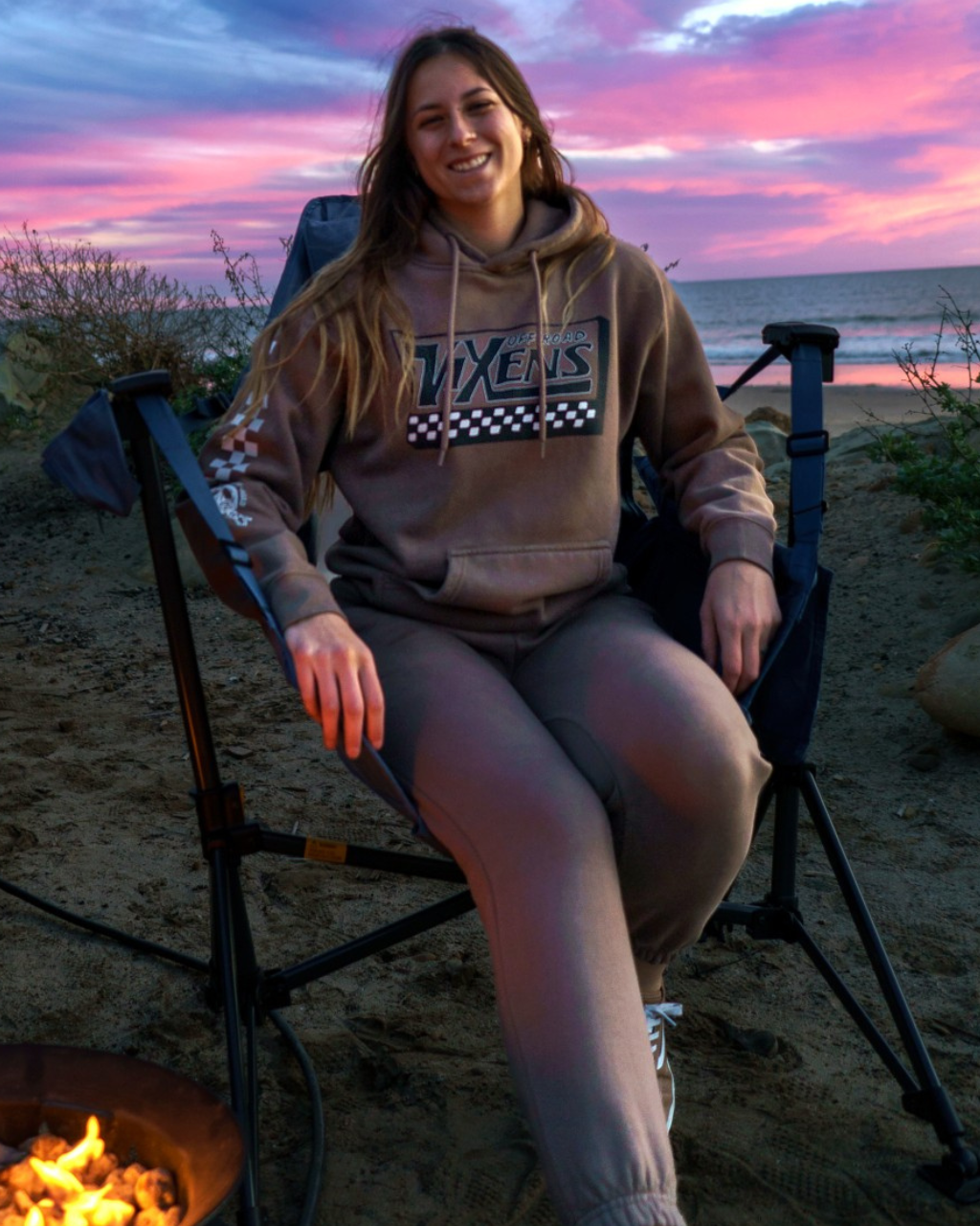 Photo of Off the Wall Heavy Weight Sweat Pant by OFF-ROAD VIXENS CLOTHING CO. - Premium Bottoms for UTVs / Side by Sides