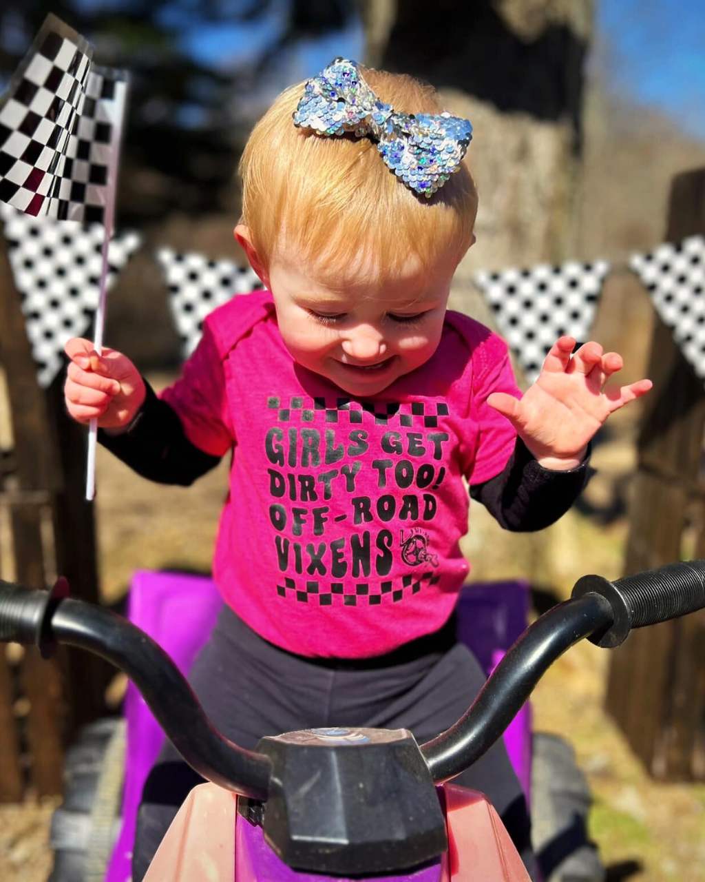 Photo of Groovy Vibes Onesie by OFF-ROAD VIXENS CLOTHING CO. - Premium Apparel & Accessories for UTVs / Side by Sides