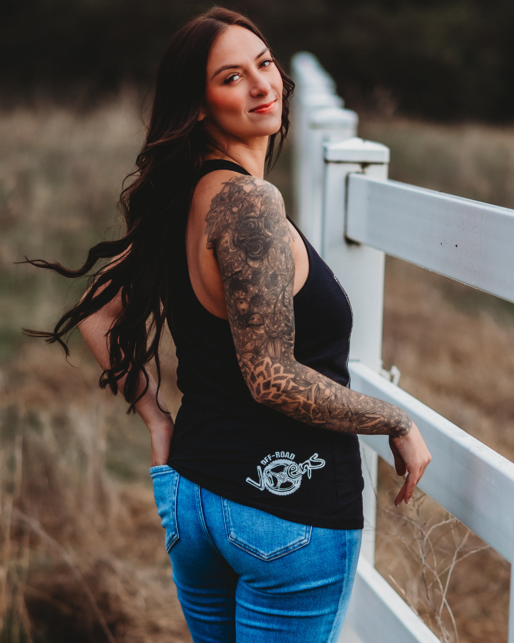 Photo of Whiskey Bent Tank by OFF-ROAD VIXENS CLOTHING CO. - Premium Apparel & Accessories for UTVs / Side by Sides