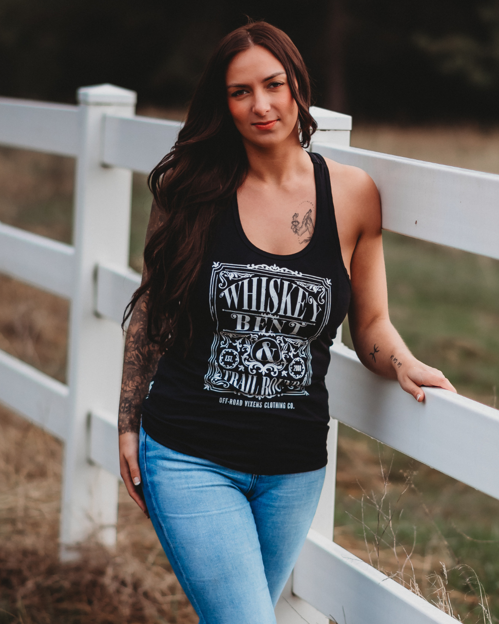 Photo of Whiskey Bent Tank by OFF-ROAD VIXENS CLOTHING CO. - Premium Apparel & Accessories for UTVs / Side by Sides