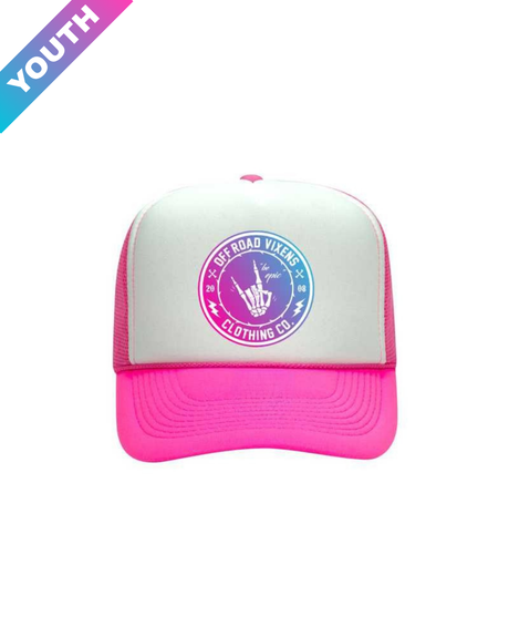 Photo of Youth Be Epic Trucker Hat by OFF-ROAD VIXENS CLOTHING CO. - Premium Youth for UTVs / Side by Sides