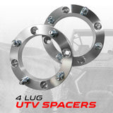 50 Caliber Racing 2019+ YXZ1000R Wheel Spacer 4x156 - 12x1.25 Studs