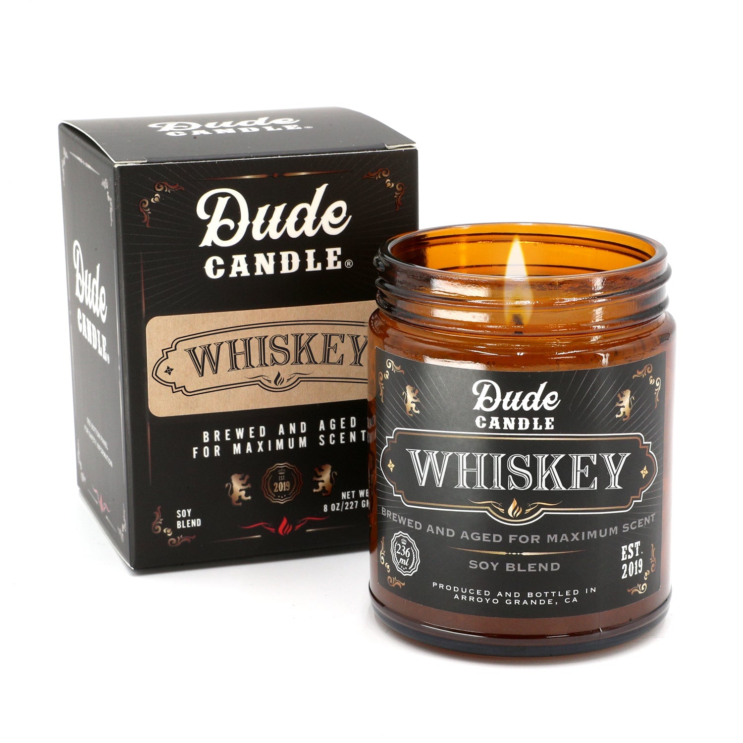 Photo of Dude Candle - Whiskey Scented Candle by Rugged Radios - Premium for UTVs / Side by Sides