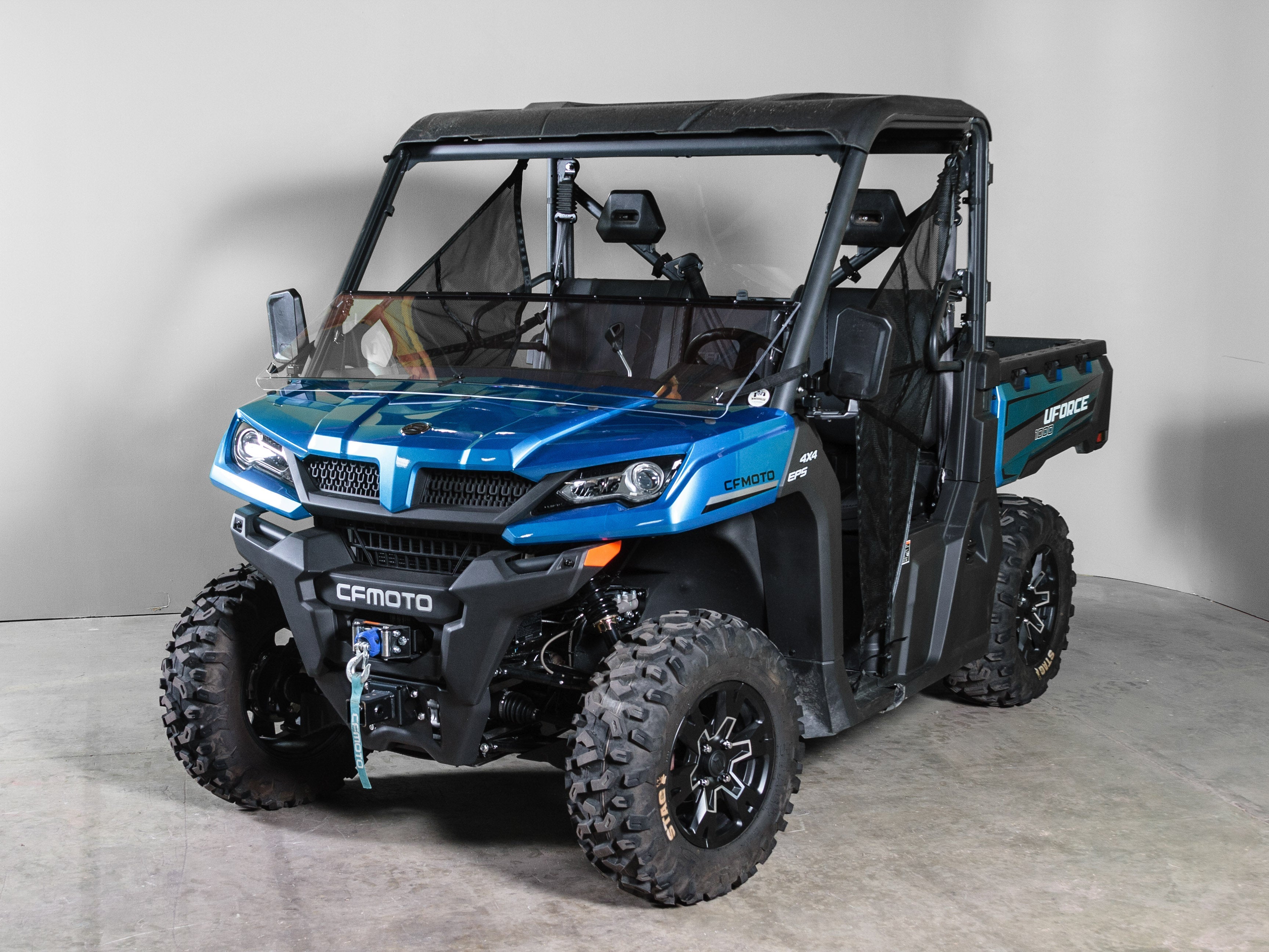 Photo of CFMOTO UFORCE 1000/1000XL WITH PRO FIT FRAME TILTING UTV WINDSHIELD - FOR FACTORY HARD TOP (TK00137, TK00312 & TK00545) by TerraRider UTV Windshields & Accessories - Premium for UTVs / Side by Sides