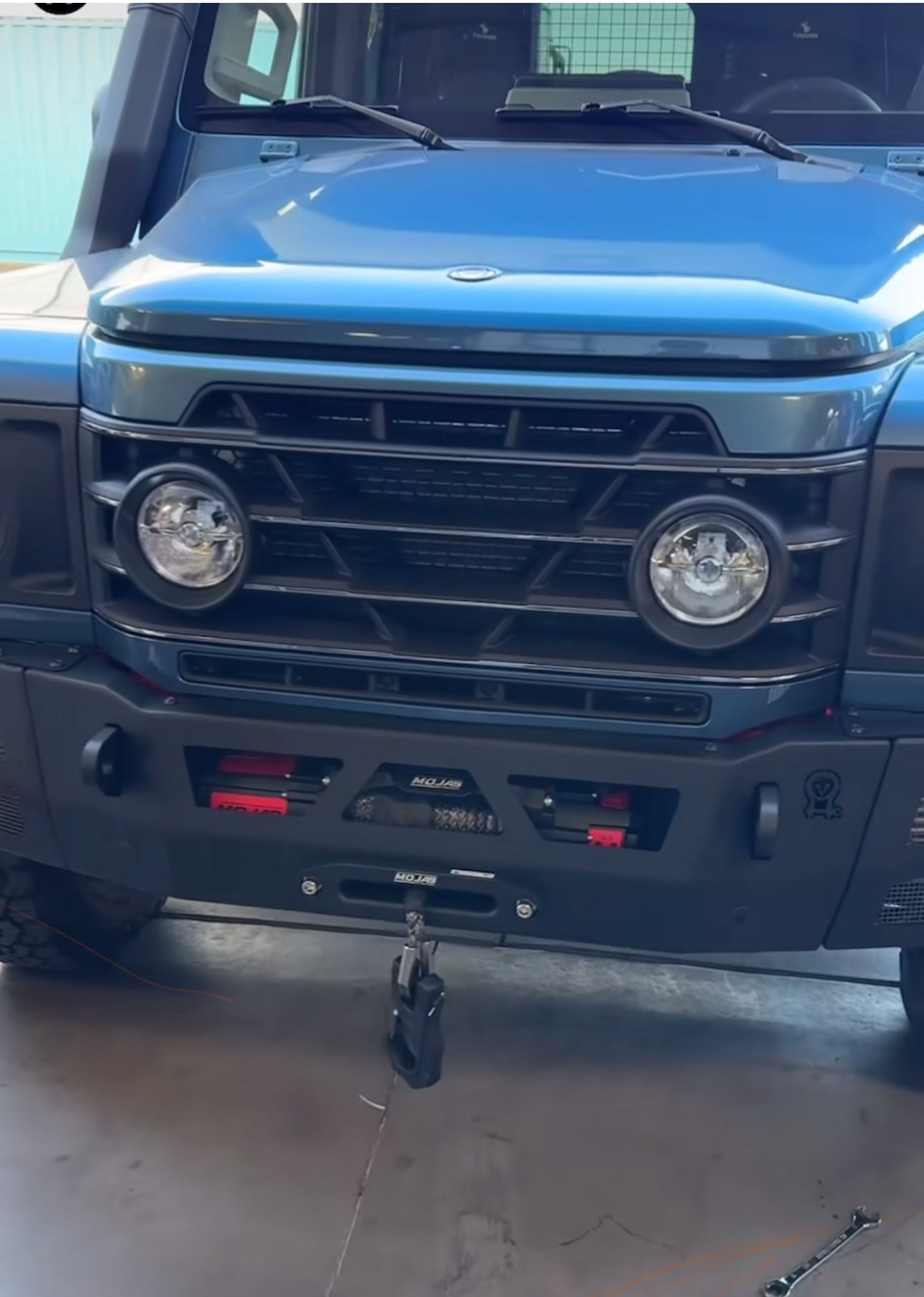 Photo of MO13.5 Series Electric Winch by MOJAB OFFROAD - Premium Winches & Winch Mounts for UTVs / Side by Sides