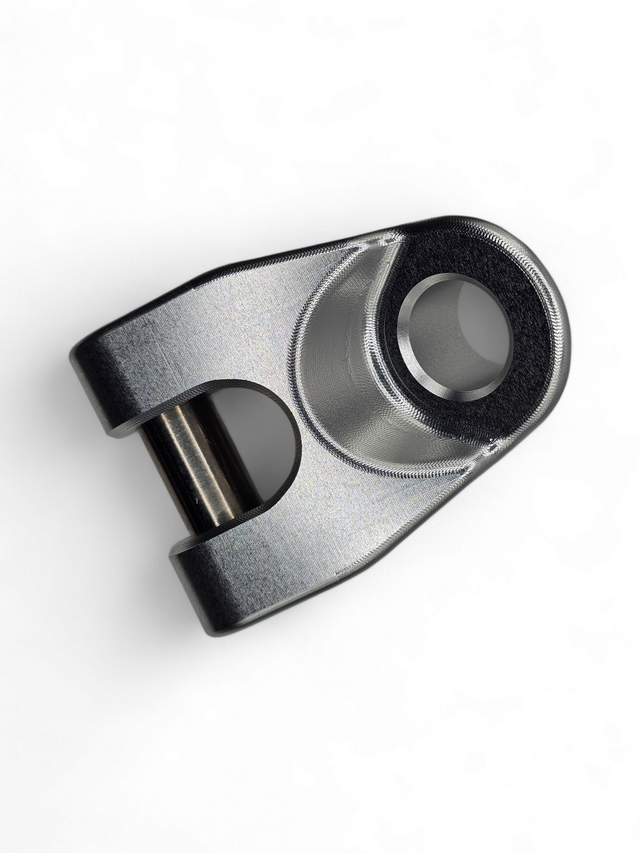 Photo of Winch Hook For EOD Billet and Amp Series Bumpers Anodized Clear Machine Finish by Elektric Offroad - Premium Winch Hook For EOD Billet Series Bumpers Anodized Clear Machine Finish for UTVs / Side by Sides