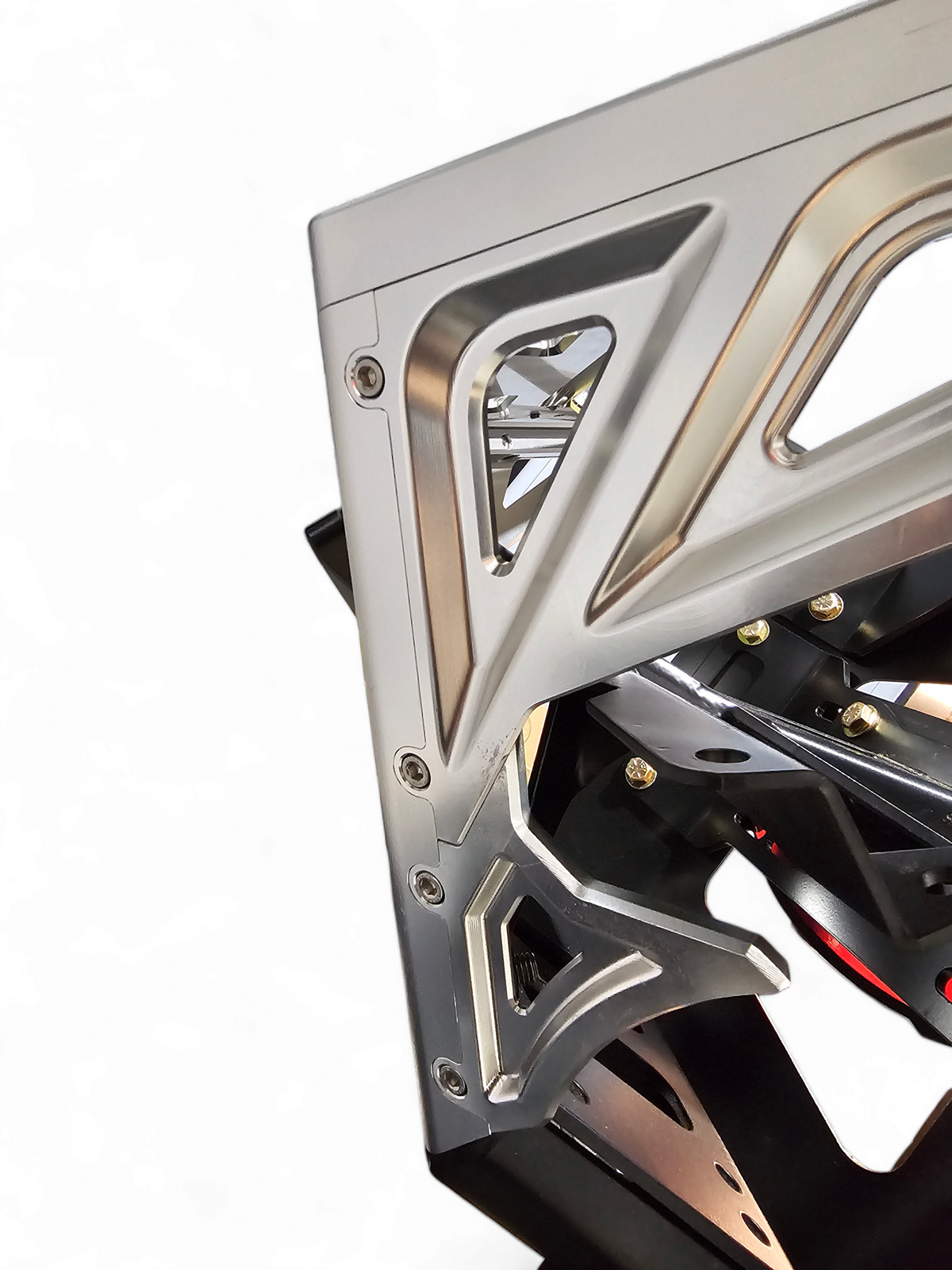 Photo of Winch Hook For EOD Billet and Amp Series Bumpers Anodized Black by Elektric Offroad - Premium Winch Hook For EOD Billet Series Bumpers Anodized Black for UTVs / Side by Sides