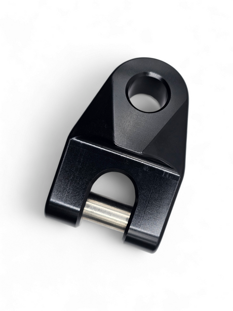 Photo of Winch Hook For EOD Billet and Amp Series Bumpers Anodized Black by Elektric Offroad - Premium Winch Hook For EOD Billet Series Bumpers Anodized Black for UTVs / Side by Sides
