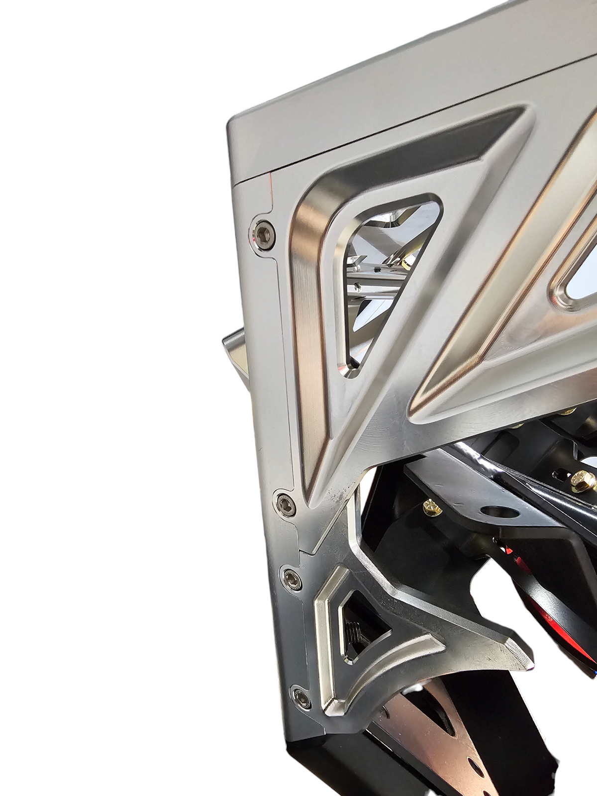 Photo of Elektric Offroad Winch Hook For EOD Billet Series Bumpers Anodized Clear Machine Finish by Elektric Offroad - Premium Winches & Winch Mounts for UTVs / Side by Sides