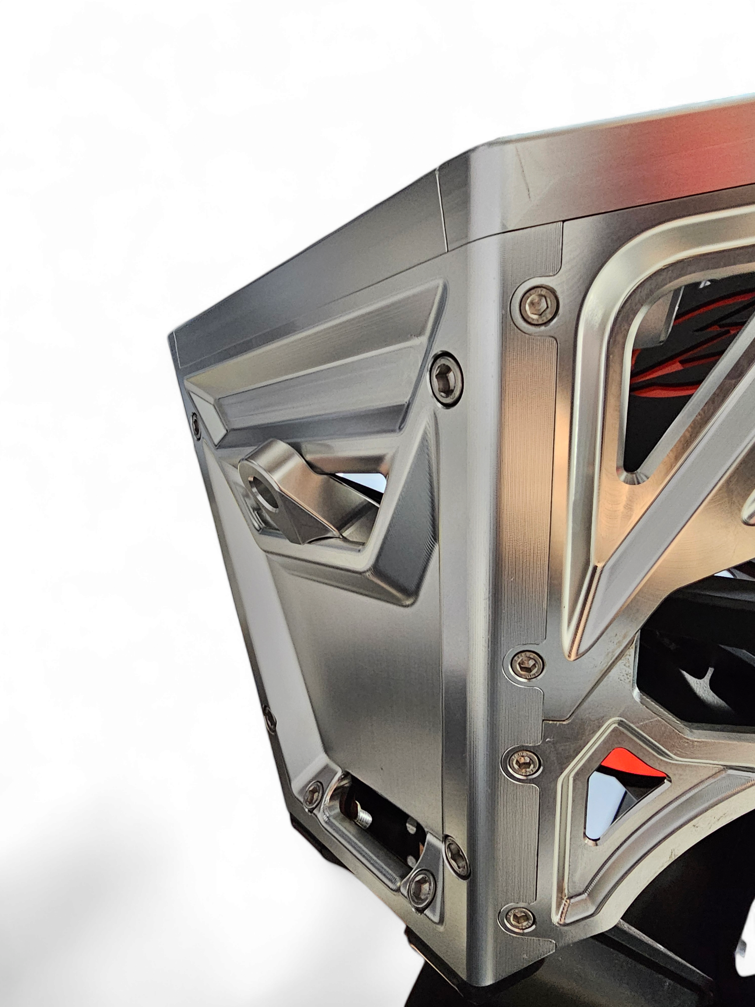 Photo of Winch Hook For EOD Billet Series Bumpers Anodized Clear Machine Finish by Elektric Offroad - Premium Winches & Winch Mounts for UTVs / Side by Sides
