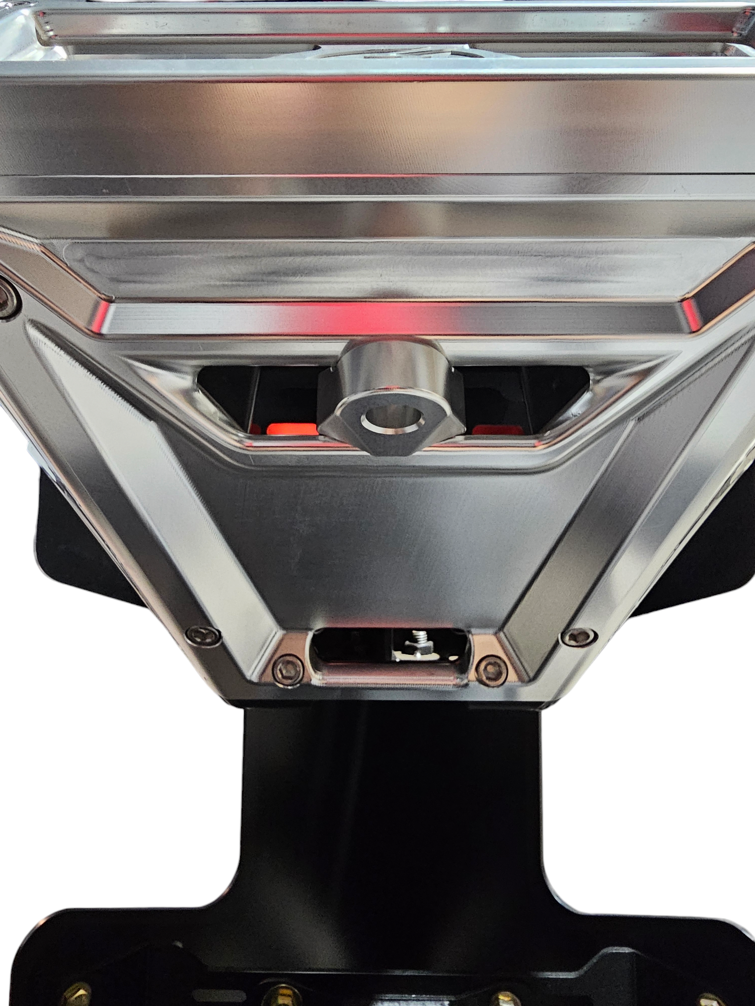 Photo of Winch Hook For EOD Billet Series Bumpers Anodized Clear Machine Finish by Elektric Offroad - Premium Winches & Winch Mounts for UTVs / Side by Sides