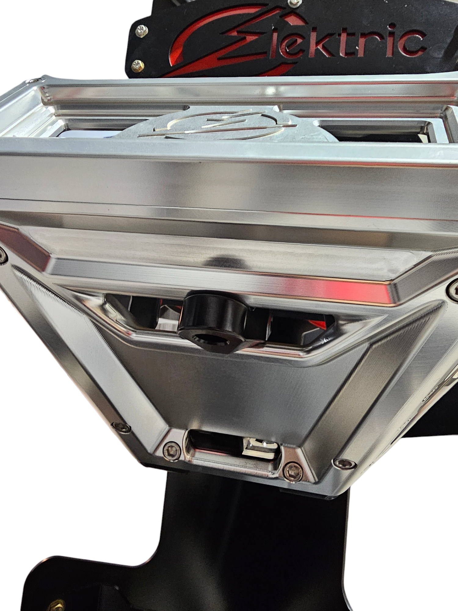 Photo of Winch Hook For EOD Billet Series Bumpers Anodized Black by Elektric Offroad - Premium Winches & Winch Mounts for UTVs / Side by Sides