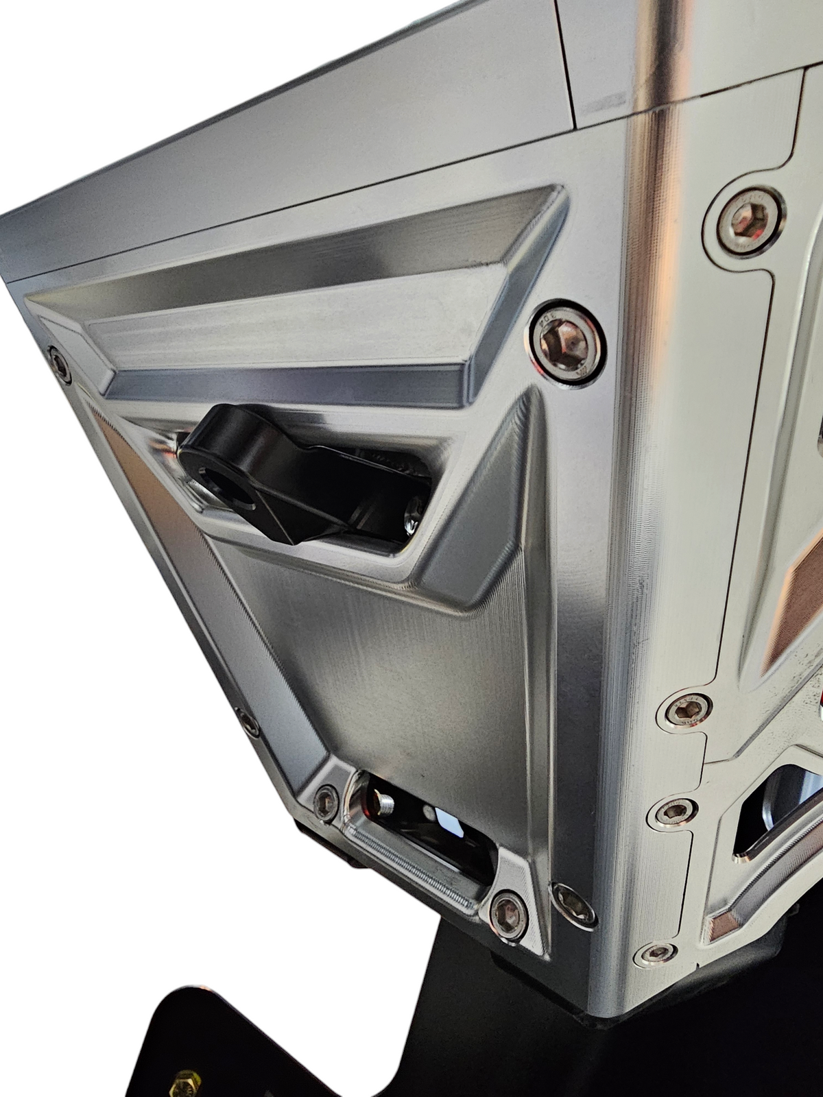 Photo of Winch Hook For EOD Billet and Amp Series Bumpers Anodized Black by Elektric Offroad - Premium Winch Hook For EOD Billet Series Bumpers Anodized Black for UTVs / Side by Sides