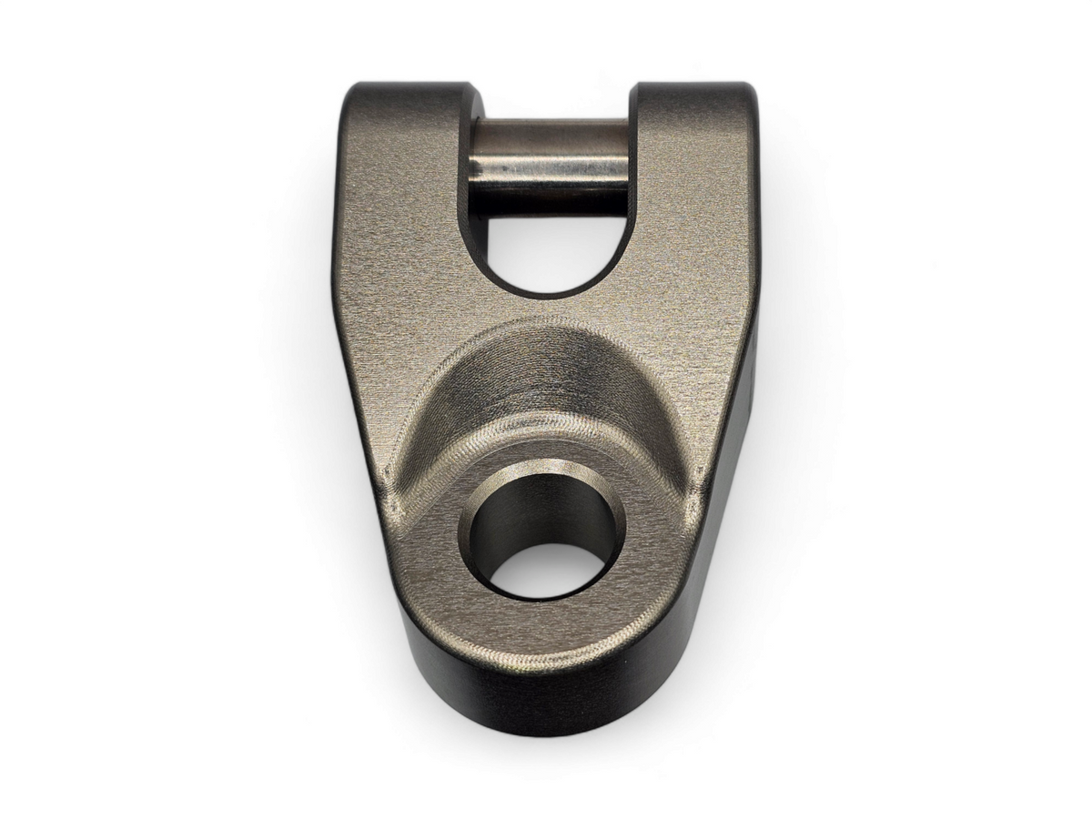 Photo of Elektric Offroad Winch Hook For EOD Billet Series Bumpers Anodized Gun Metal Finish by Elektric Offroad - Premium Winches & Winch Mounts for UTVs / Side by Sides