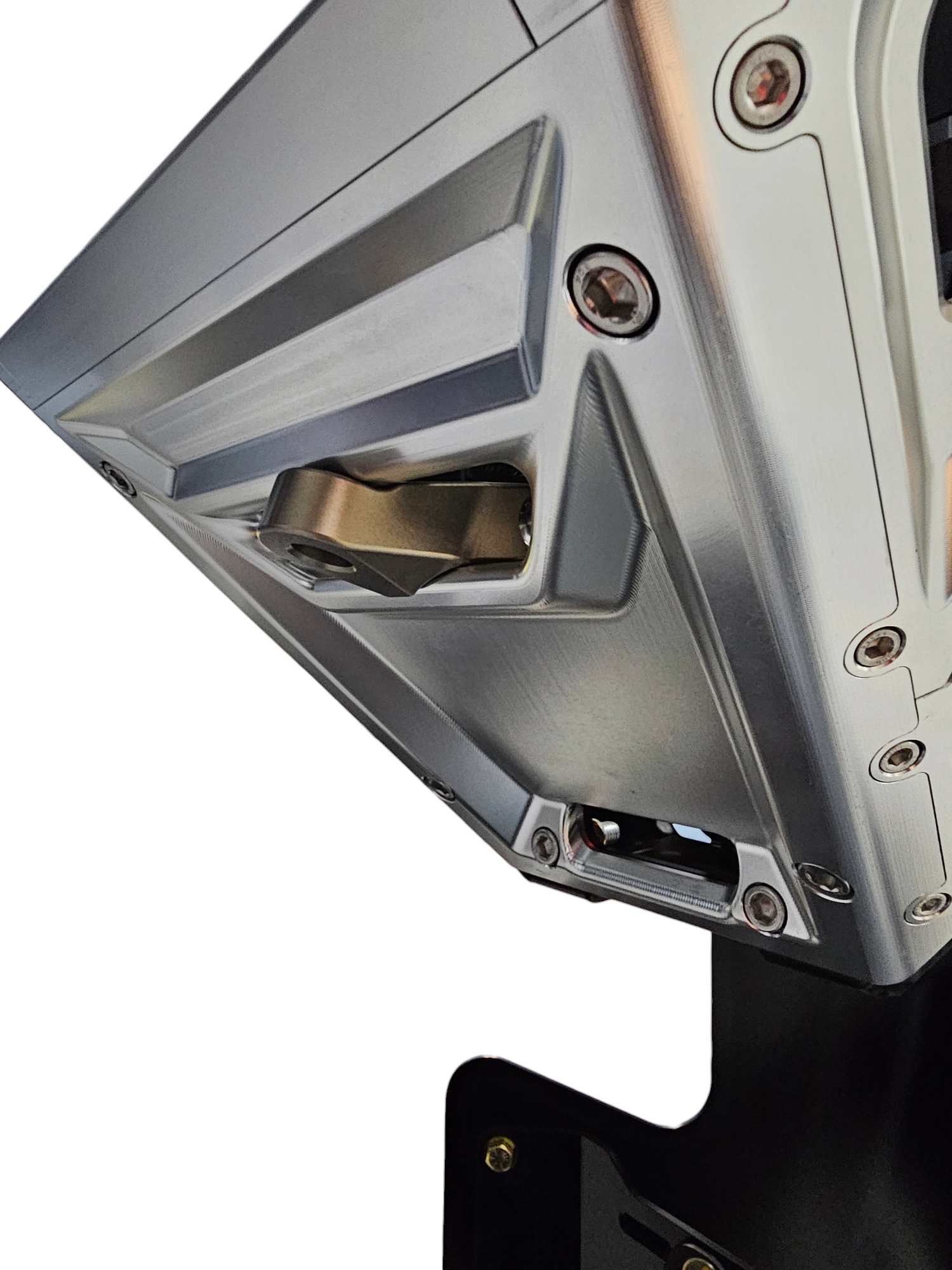 Photo of Winch Hook For EOD Billet Series Bumpers Anodized Gun Metal Finish by Elektric Offroad - Premium Winches & Winch Mounts for UTVs / Side by Sides