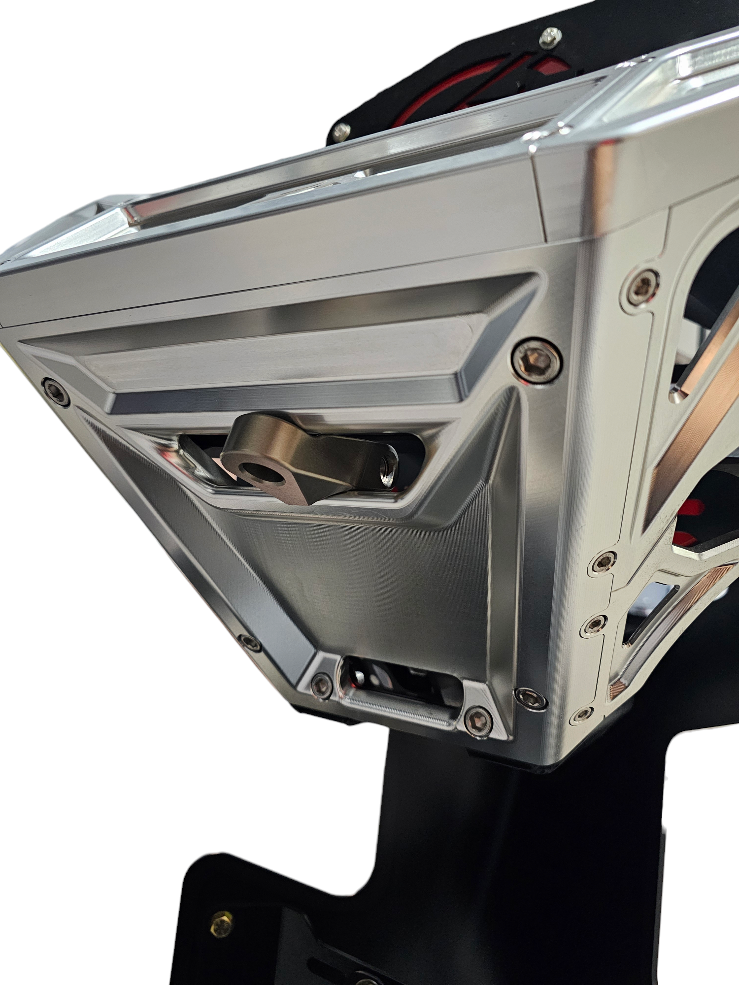 Photo of Winch Hook For EOD Billet Series Bumpers Anodized Gun Metal Finish by Elektric Offroad - Premium Winches & Winch Mounts for UTVs / Side by Sides