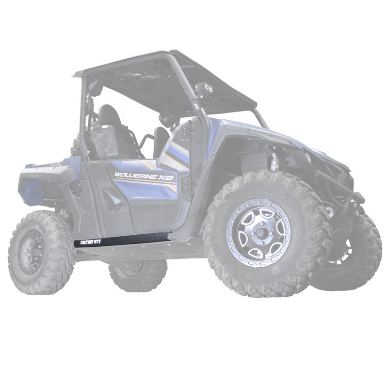 Photo of Yamaha Wolverine X2 & X4 UHMW Rock Sliders by Factory UTV - Premium Rock Sliders for UTVs / Side by Sides