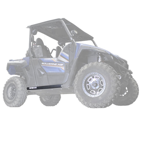 Photo of Yamaha Wolverine X2 & X4 UHMW Rock Sliders by Factory UTV - Premium Rock Sliders for UTVs / Side by Sides