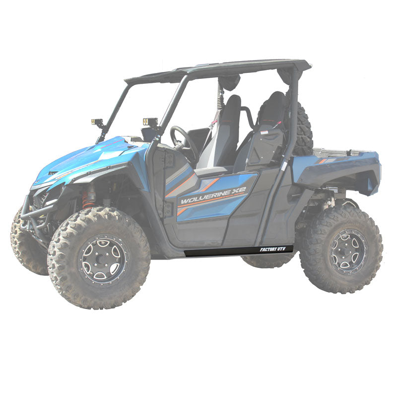 Photo of Yamaha Wolverine X2 & X4 UHMW Rock Sliders by Factory UTV - Premium Rock Sliders for UTVs / Side by Sides
